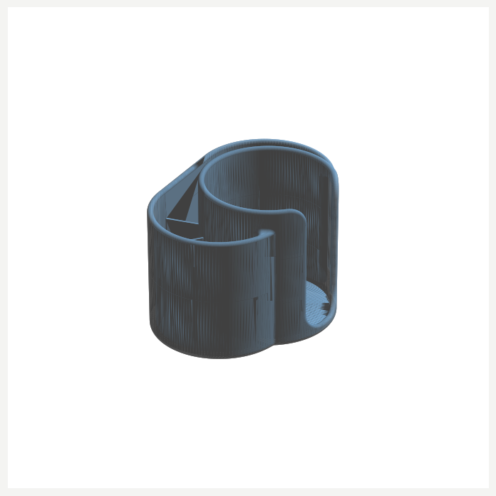 Cotton Swab and Disc Stand