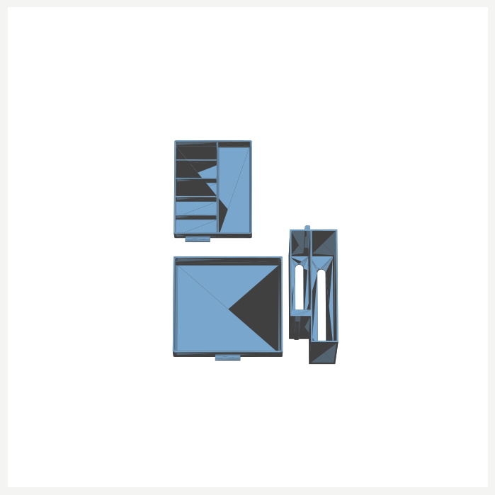 Dual Drawer Unit (Ender 3 Pro)