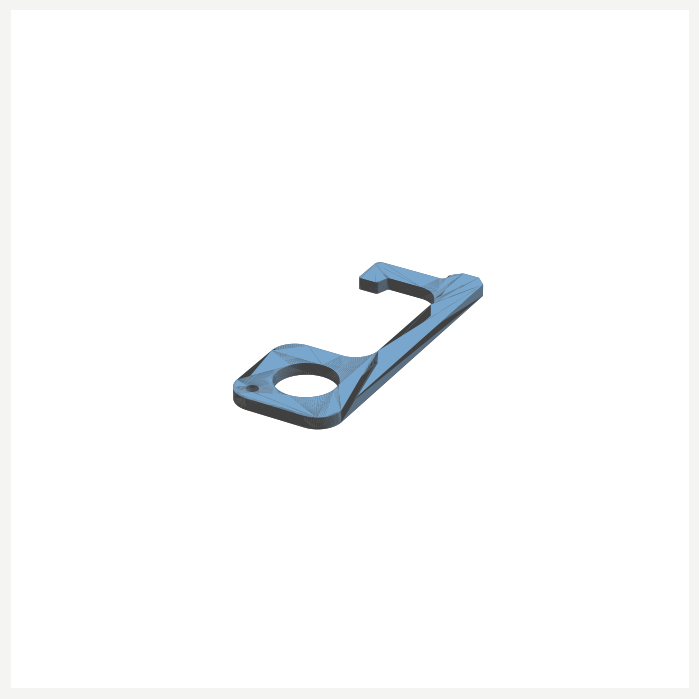 Hands-Free Door Opener Key
