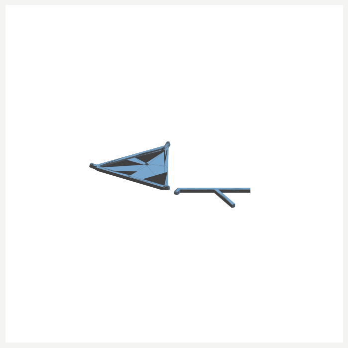 Impossible Tensegrity Table