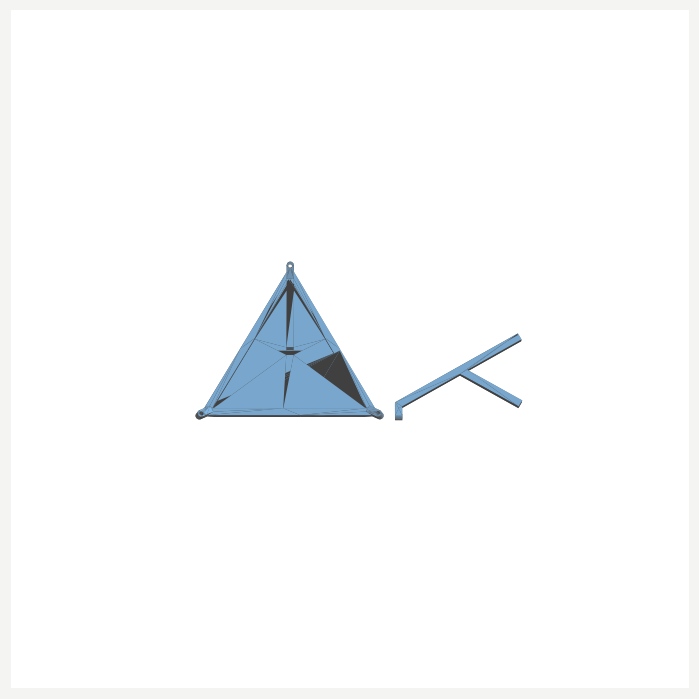 Impossible Tensegrity Table