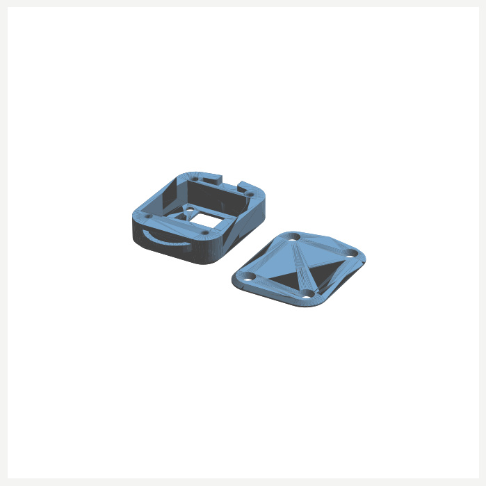 Key Fob Shell (Toyota-compatible)