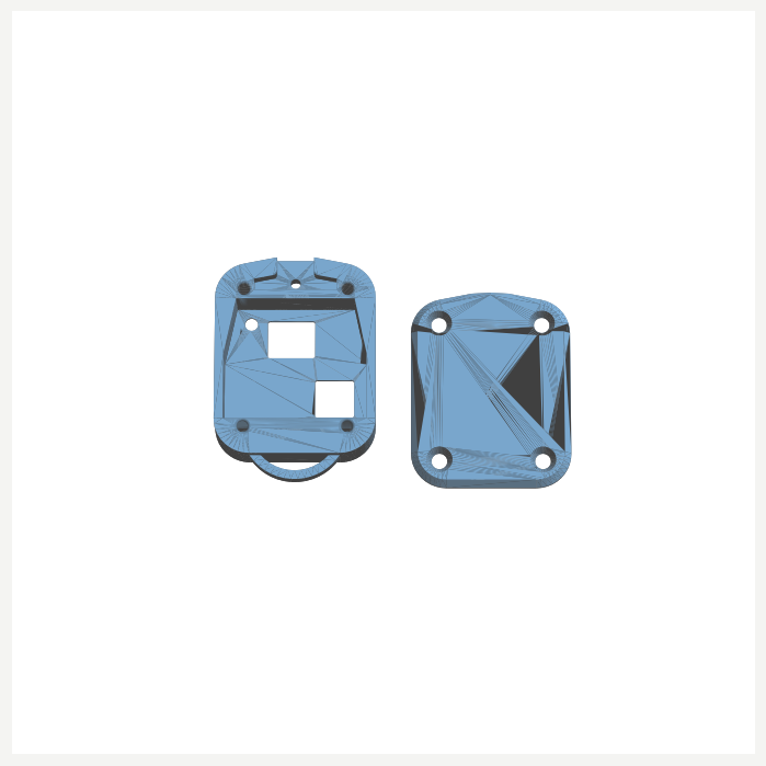 Key Fob Shell (Toyota-compatible)