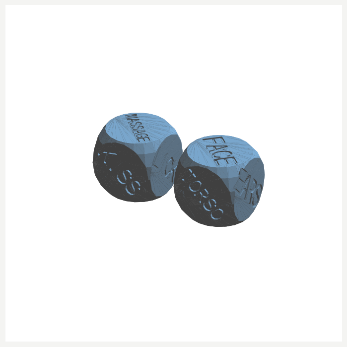 Lovers Dice Set