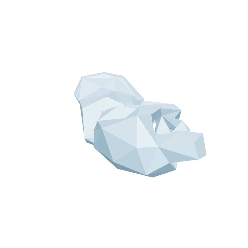 The Thinker (Low Poly)
