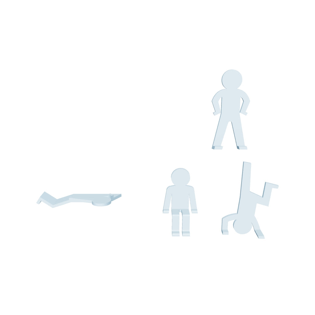 Thin Man Shelf Figures