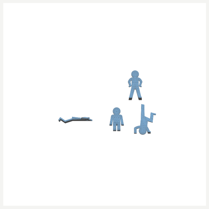 Thin Man Shelf Figures